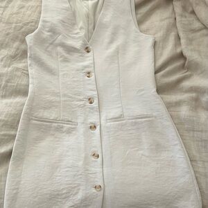 Abercrombie & Fitch White Mini Dress